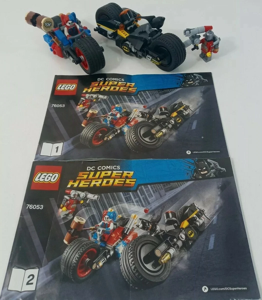 LEGO DC Comics Set 76053 Gotham City Cycle Chase Minifigs Instructions