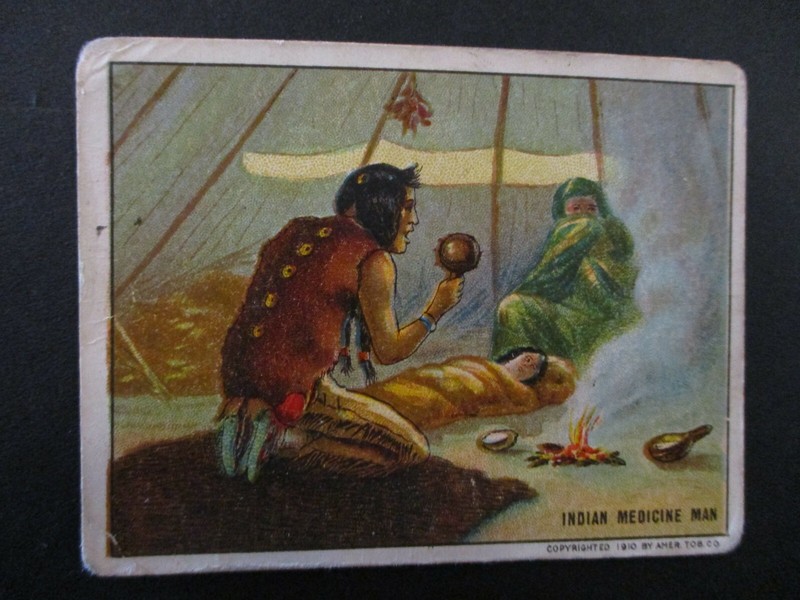 Original Cigarette Tobacco Card Hassan Indian Life in the 60's 1910 