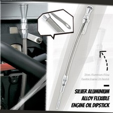 Braided Stainless For 65-90 Bbc Flexible 396 402 427 454 502 Engine Oil Dipstick
