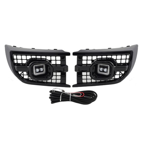 Par de luces antiniebla delanteras LED lámpara de conducción para LR Defender 110 90 130 2020-2024 - Imagen 7 de 15