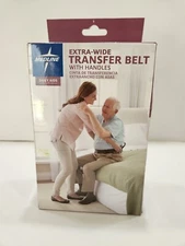 Physical Therapy Transfer Belt Extra Wide with Handles Quick Release Buckle 4×52