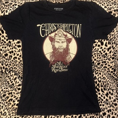 Chris Stapleton Tour Shirt   All American Road Show Tee   Size M concert shirt 