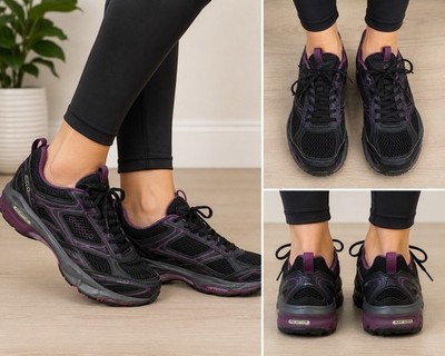 ECCO Biom C Trail Running Shoes Women s US 6-6.5 Black Purple Comfort