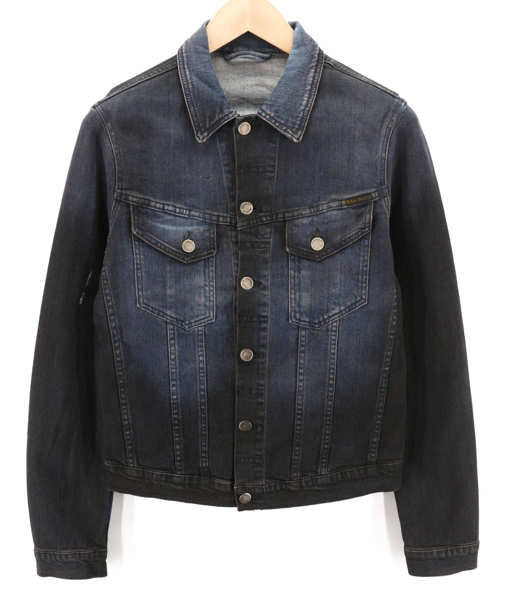 Nudie Black Denim Coats, Jackets & Vests for Men for Sale | Shop