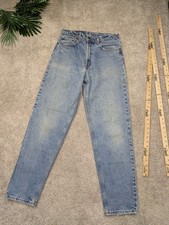 Levis 550 Jeans USA MADE Mens 33x32 33 32 Blue 100% Cotton Relaxed Fit Tapered
