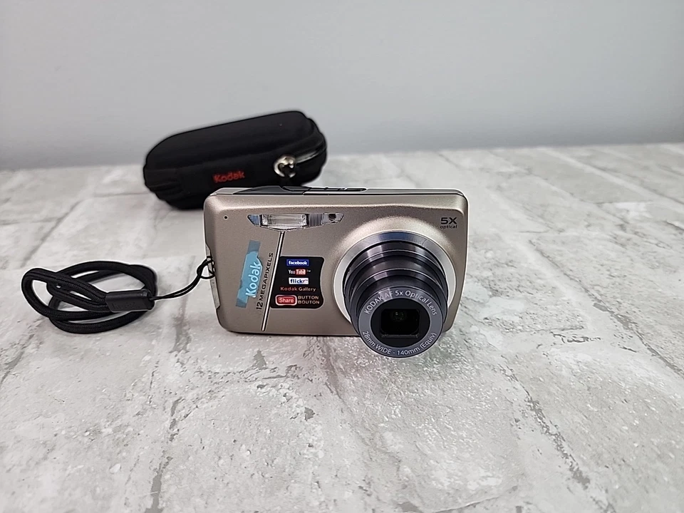 Kodak EasyShare M550 12.0MP Compact Digital Camera Tested NO Charger - Image 2 of 4