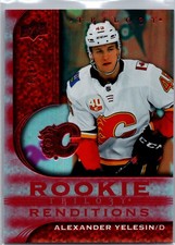 2020-21 Upper Deck Trilogy Rookie Renditions Red Foil /799 Alexander Yelesin RC