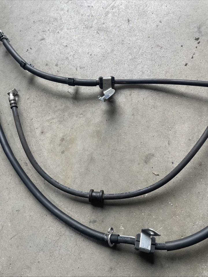 Suzuki DL650 V-Strom Brake Hoses Front 2012-2016 DL650a OEM 59480-11J00 - image 3 of 4