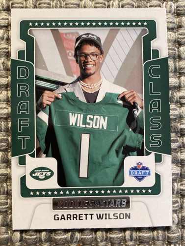 Garrett Wilson #DC-6 2022 Panini Rookies & Stars Draft Class card