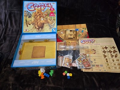 Camel Up / Cup Game 2014 Z-Man Games Steffen Bogen 100% COMPLETE