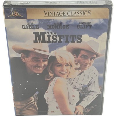 The Misfits [Les Désaxés] DVD 2001 Clark Gable, Marilyn Monroe 1961 Zone 1