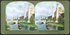 Palace of Mines St Louis World's Fair stereoview 1904