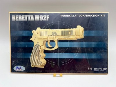 Woodcraft Holzbausatz Beretta M92F, Holz, 3D, ovp