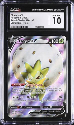 Eldegoss V graded CGC 10 for sale on eBay