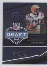 2007 Playoff Prestige NFL Draft Foil 40/100 Dwayne Bowe #NFLD-17 1m8