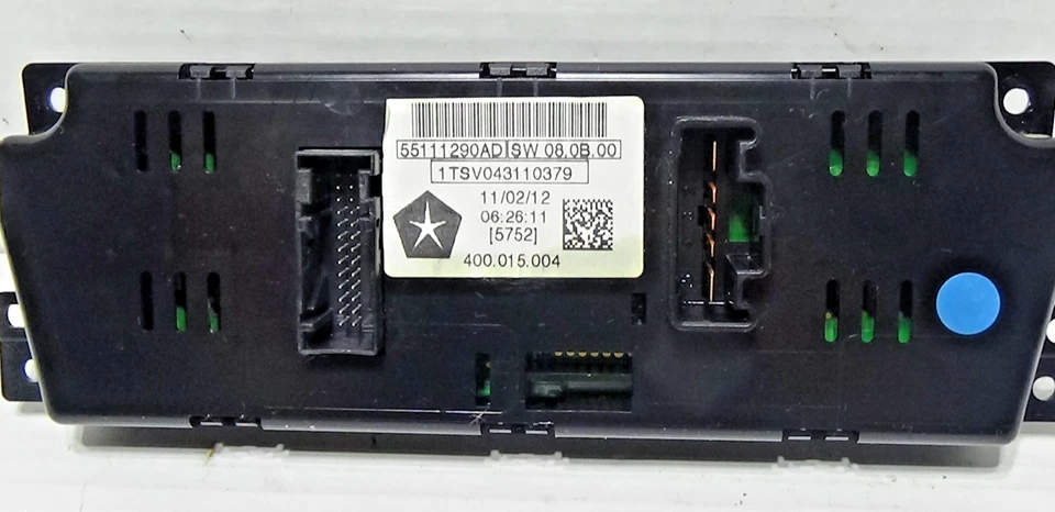 2009-2012 Dodge Ram 1500 Climate Temperature Control Switch 55111290AD - Image 4 of 4