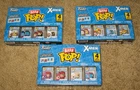 X-MEN BITTY POP, 4 PACK, LOT OF 3, "NEW"