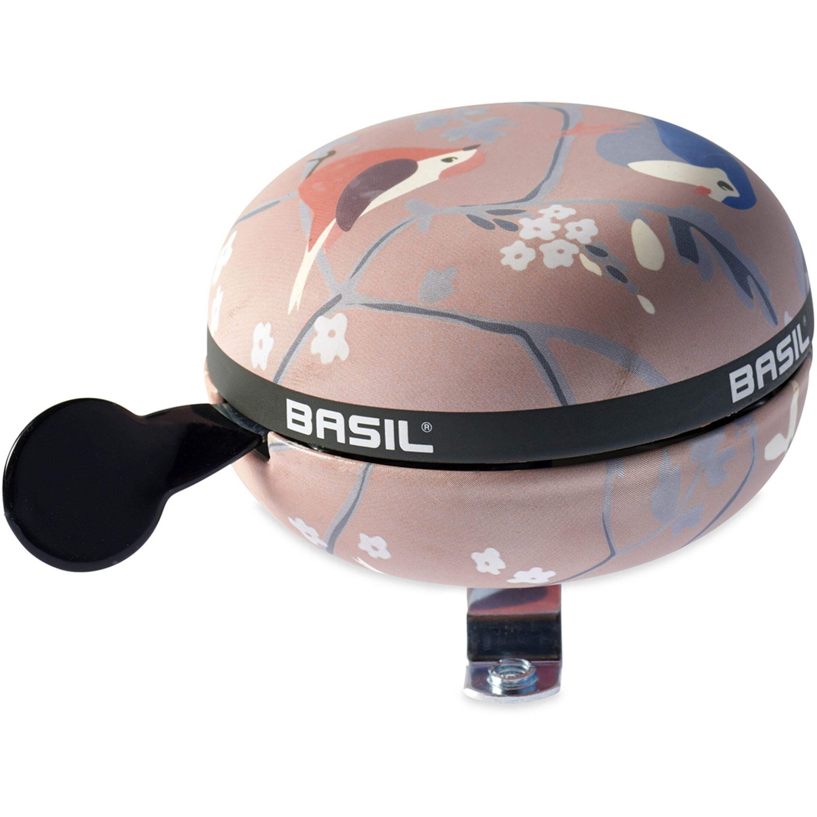 Basil Wanderlust Big Bicycle Bell 80mm orchid rose