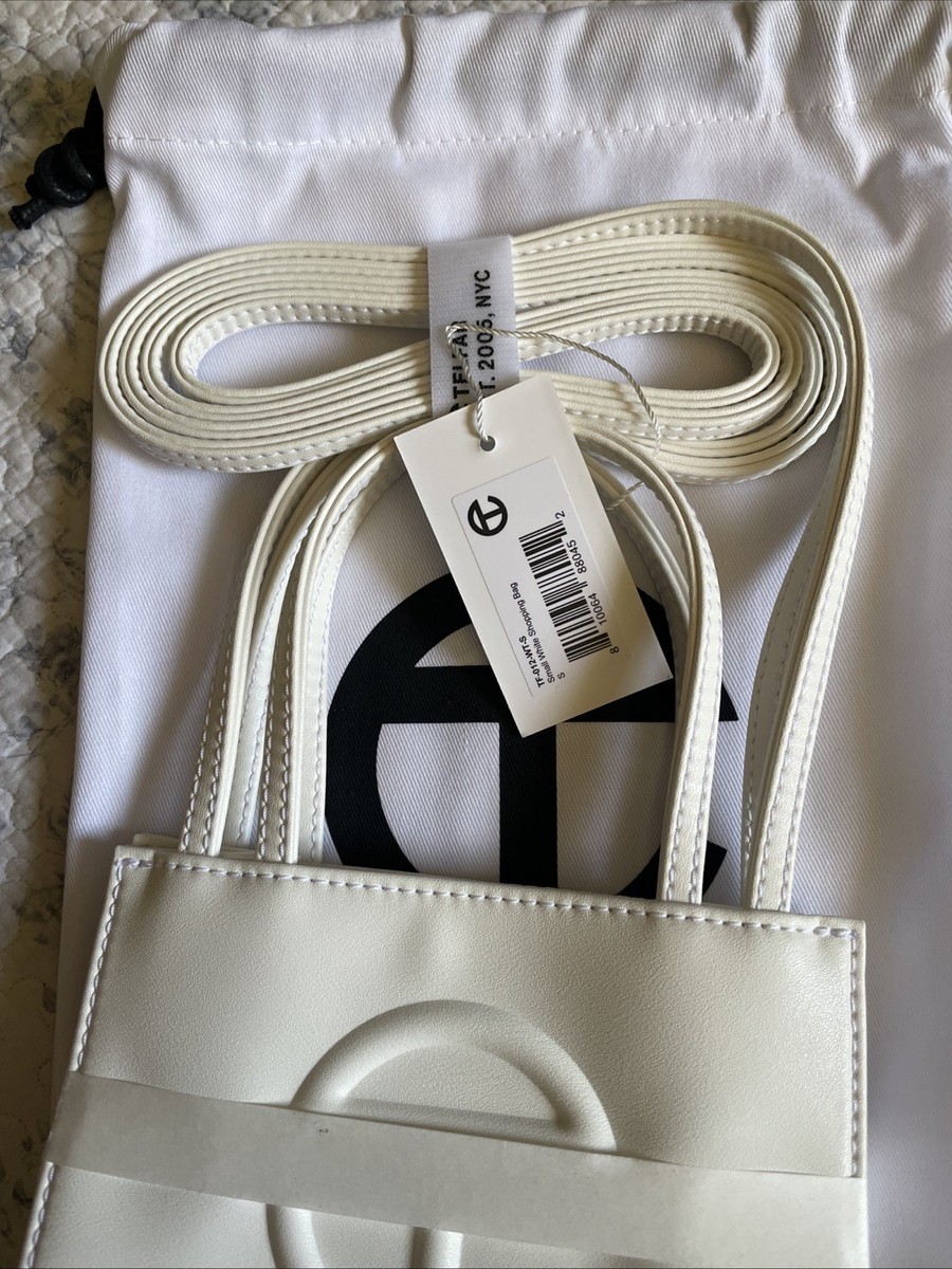 Telfar TF012WTS Women's Shopping Bag - White for sale online