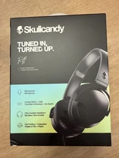 Skullcandy Riff Wired On-Ear Headphones Black S5PXY-L003 Brand New