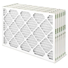16x25x1 MERV 11 Pleated Air Filters by Mann+Hummel. 6 Pack.