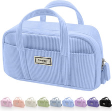 Sooez Large Pencil Case Pouch, Extra Big Pencil Bag with 5 Compartments, Pen