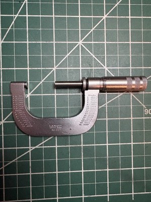 Vintage Starrett Early No. 217  1 to2  Micrometer. Condition Is Good