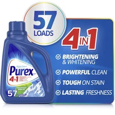 Purex Liquid Laundry Detergent, Mountain Breeze , 75 fl oz, 57 Loads