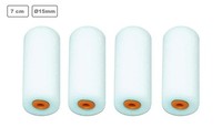 Malerwalze Farbwalze Schaumstoff 7Cm Rollen Farbrolle Walze Superfein 1-100 St.