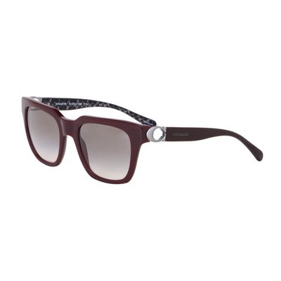 Coach Women's Square Burgundy Sunglasses HC8240 55203B