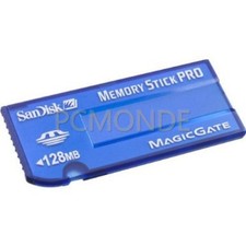 Sandisk 128 MB Shoot  Store Memory Stick Pro -200 Pictures SDMSS-128-A10 