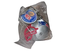 Vintage NFL Official New England Patriots Football Helmet Lil Sports Keychain