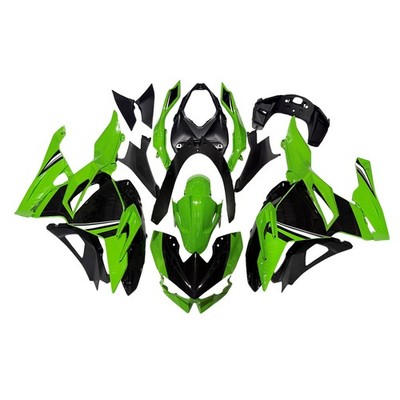 Green Black Fairings for Ninja 500 2024 2025 Kawasaki Plastic Injection Bodywork