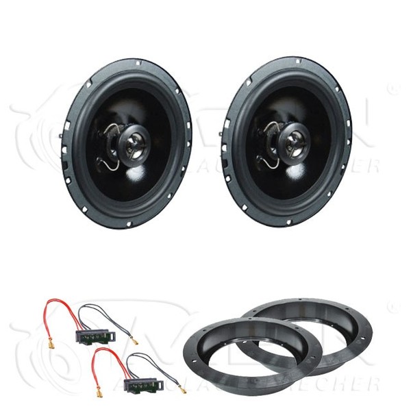 CAR-HIFI Lautsprecher FüR VW EOS 2006-2015 Front Vorn TüR 2-Wege Koax 120W #Addo-image