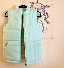 Columbia Unisex Youth Full Zip Puffer Vest Reversible Large 14/16 - Never Used