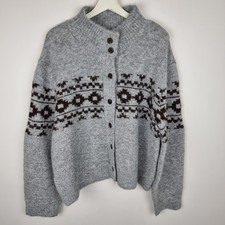 Ceres Life Wool Blend Cardigan Size XL