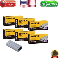 Rust-Resistant  Staples 30,000 Count - 1/4" Length, Full Strip - 6 Boxes