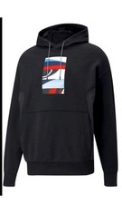 BMW Motorsport Racing F1 Puma Black Sweatshirt Pullover Hoodie Size L