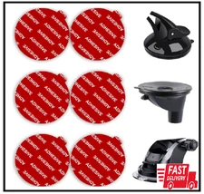 6 Pack Dashboard Pad Mounting Disk Adhesive for Suction Cup Car Phone Holder