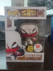 Funko Pop! : Marvel - Arach-Knight #681 (Glows in the Dark) Exclusive DAMAGE