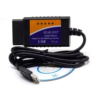 ELM327 USB OBD2 Car Diagnostic Scanner Auto Code Reader PC Tool V2.1