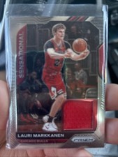 2020-21 Panini Prizm Sensational Swatches Lauri Markkanen #SSW-LMR