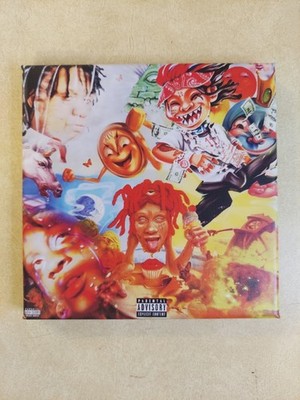 Trippie Redd Life's A Trip Album Cover Canvas Wall Art 8''x8''