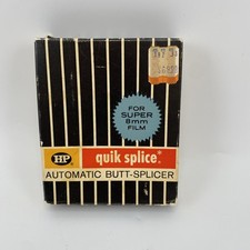 Vintage HPi Super 8mm Film Quik Splice Automatic Butt-Splicer Tool Hudson