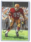 Goal Line Art Card - Chris Hanburger - Gold Seal Autograph #/100