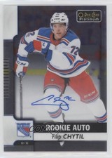 2017-18 O-Pee-Chee Platinum Rookie Autos Filip Chytil #R-FC Auto 1rs