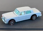 Vintage Hot Wheels Redline 1969 Gray Enamel Rolls Royce Silver Shadow - Clean!