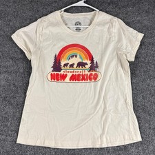 The Duck Company Shirt Mens XL White Cloudcroft New Mexico Bear Graphic Tee