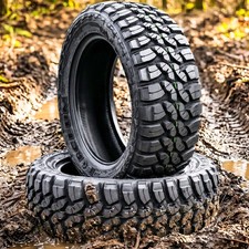 2 Forceum Mt 08 Plus 33x12.50r20 114q E 10 Ply Light Truck Mud Tires