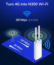 Cudy AC1200 Outdoor WiFi Access Point, IP65 Waterproof Dual-Band Wireless AP